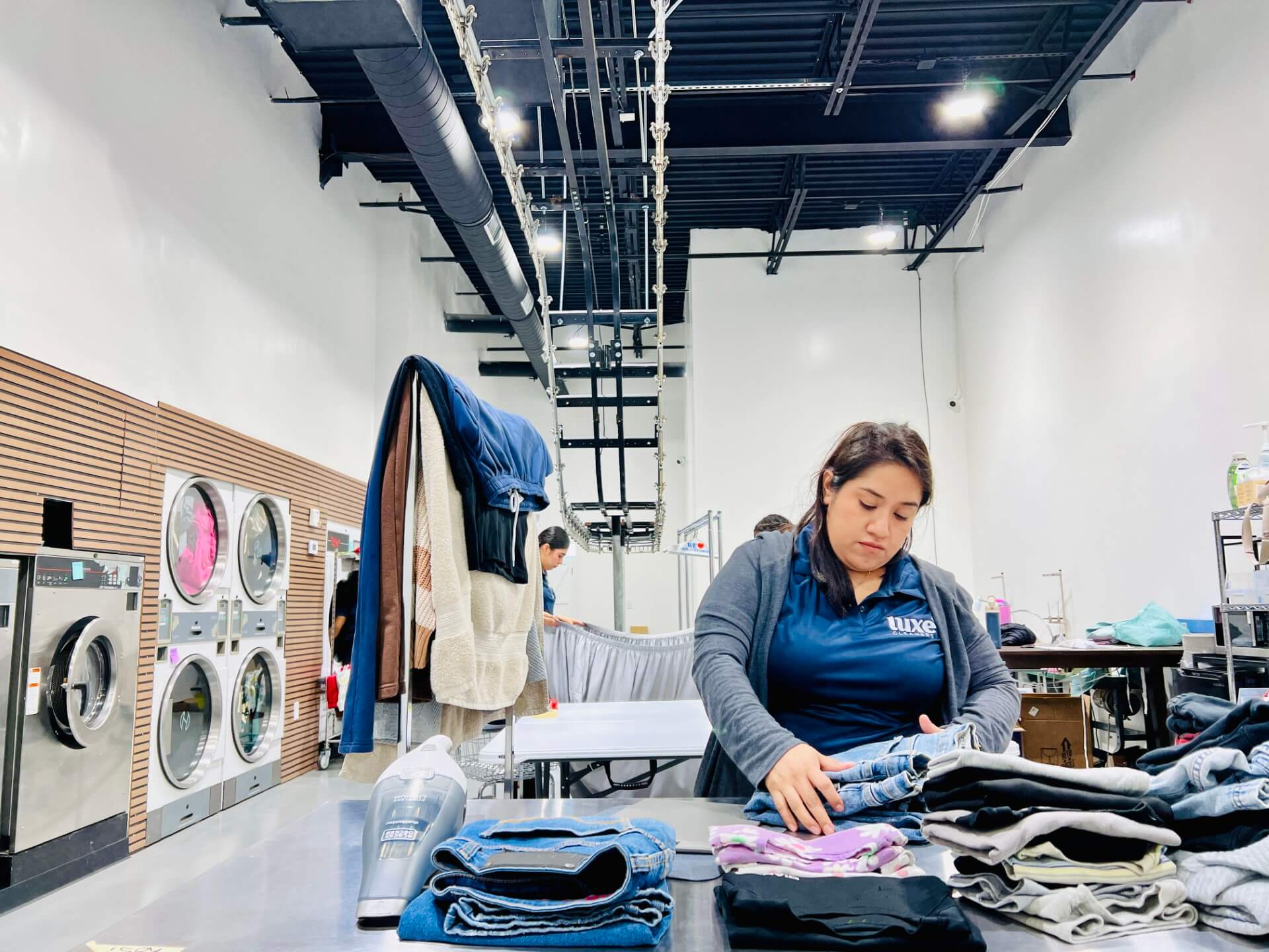 luxe laundry folding service